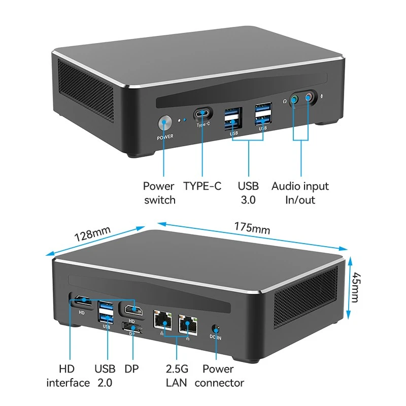 Intel Core Series Mini PC With Dual HD Dual LAN Intel Core Series Mini PC With Dual HD Dual LAN